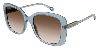 Chloé® CH0125S CHO CH0125S 002 55 - Blue Sunglasses