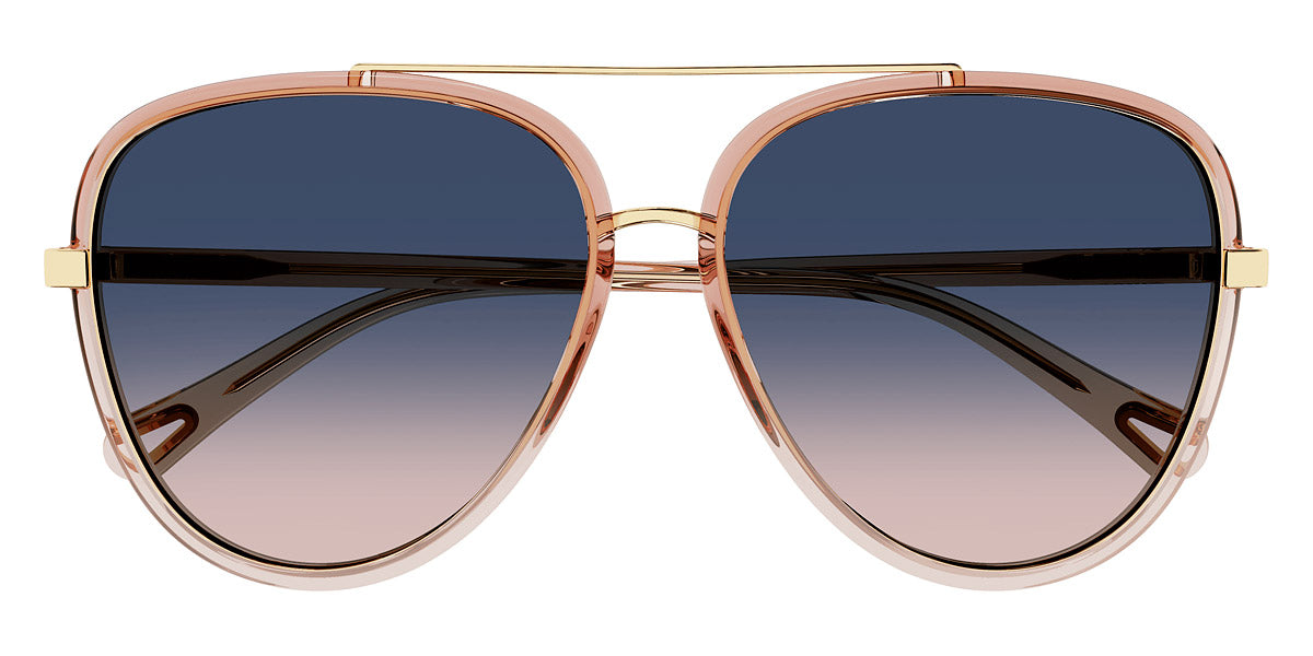 Chloé® CH0129S CHO CH0129S 001 58 - Orange Sunglasses