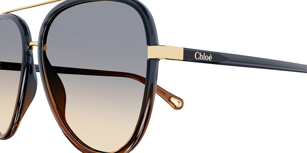 Chloé® CH0129S CHO CH0129S 003 58 - Gray Sunglasses