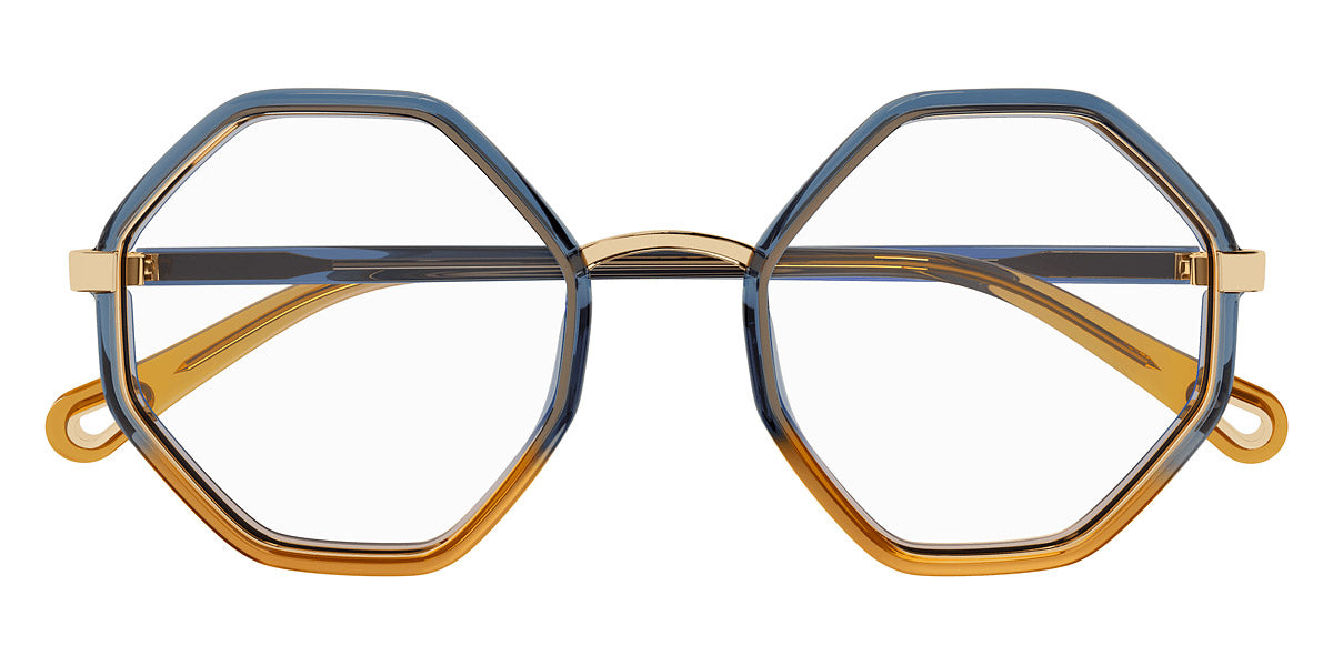 Chloé® CH0132O CHO CH0132O 003 49 - Blue Eyeglasses