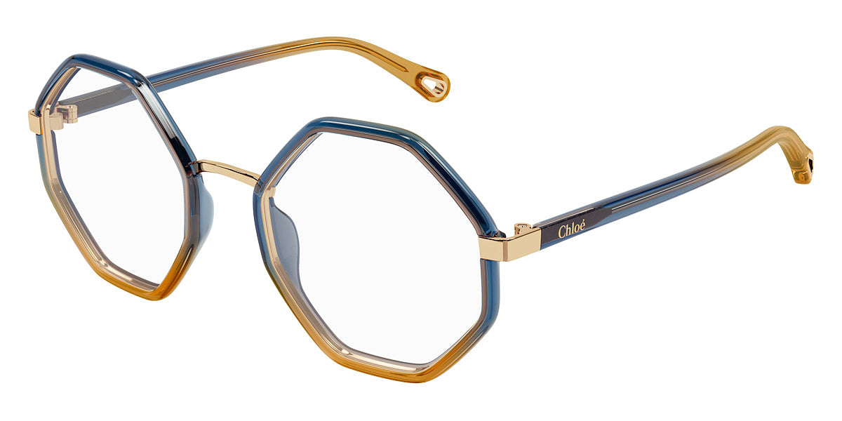 Chloé® CH0132O CHO CH0132O 003 49 - Blue Eyeglasses