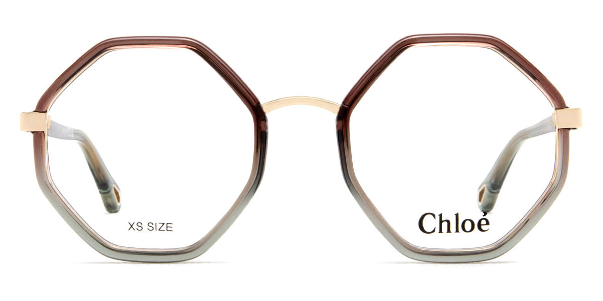 Chloé® CH0132O CHO CH0132O 004 49 - Brown Eyeglasses