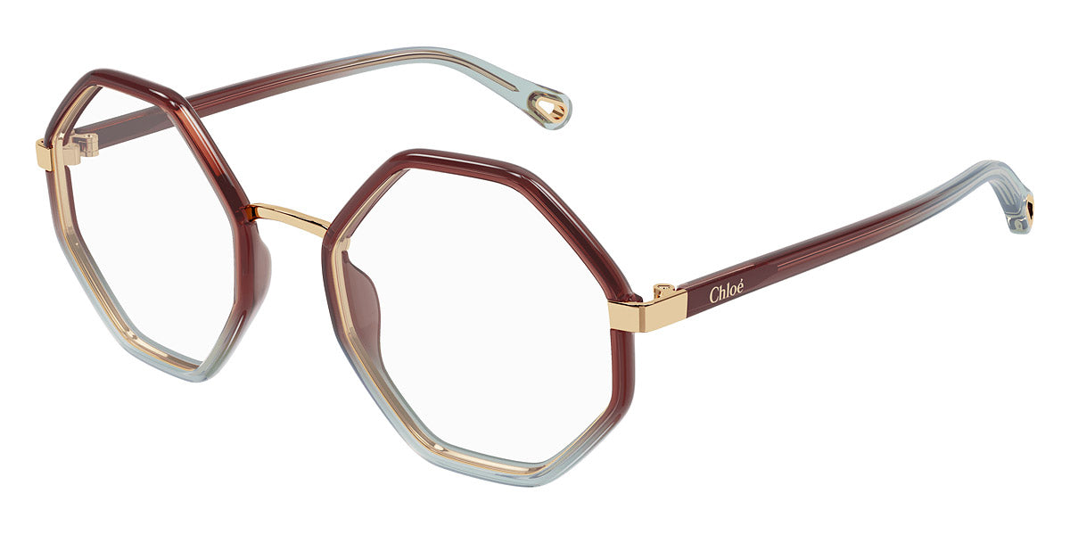 Chloé® CH0132O CHO CH0132O 004 49 - Brown Eyeglasses