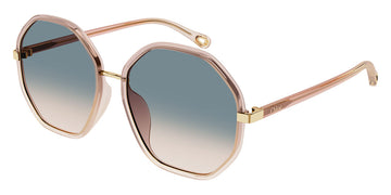 Chloé® CH0133SA CHO CH0133SA 001 59 - Orange Sunglasses