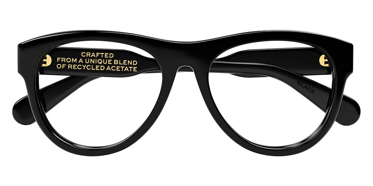 Chloé® CH0152O CHO CH0152O 001 53 - Black Eyeglasses