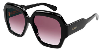 Chloé® CH0154S CHO CH0154S 001 56 - Black Sunglasses