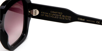 Chloé® CH0154S CHO CH0154S 001 56 - Black Sunglasses