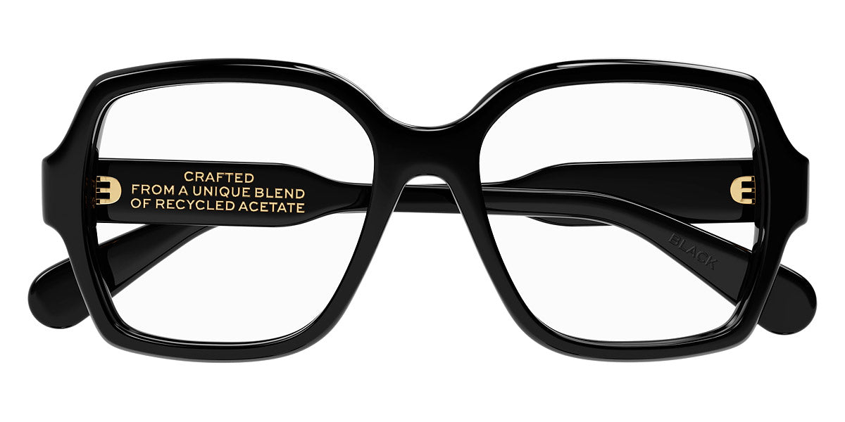 Chloé® CH0155O CHO CH0155O 001 53 - Black Eyeglasses