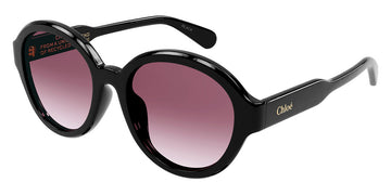 Chloé® CH0156SK CHO CH0156SK 001 54 - Black Sunglasses