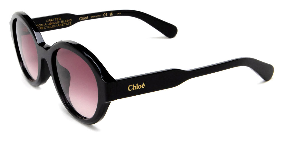 Chloé® CH0156SK CHO CH0156SK 001 54 - Black Sunglasses