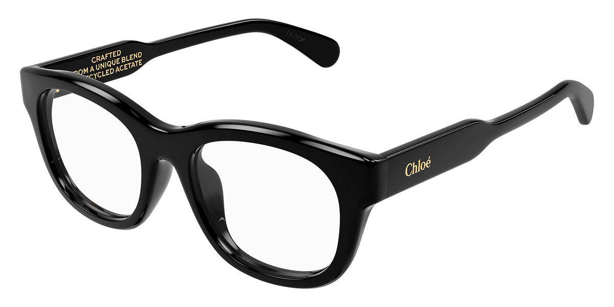 Chloé® CH0157OA CHO CH0157OA 001 50 - Black Eyeglasses