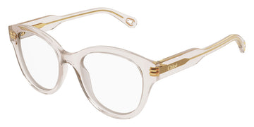 Chloé® CH0163O CHO CH0163O 009 49 - Nude Eyeglasses