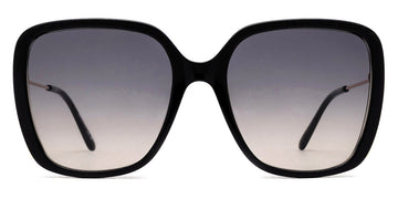 Chloé® CH0173S CHO CH0173S 001 57 - Black/Gold Sunglasses