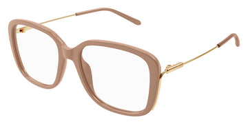 Chloé® CH0174O CHO CH0174O 003 48 - Nude/Gold Eyeglasses