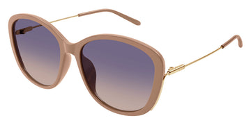 Chloé® CH0175SK CHO CH0175SK 003 59 - Nude/Gold Sunglasses