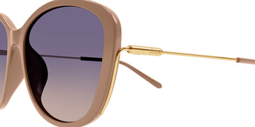 Chloé® CH0175SK CHO CH0175SK 003 59 - Nude/Gold Sunglasses