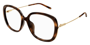 Chloé® CH0176OA CHO CH0176OA 002 56 - Havana/Gold Eyeglasses