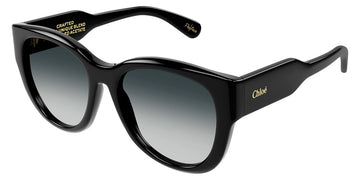 Chloé® CH0192S CHO CH0192S 001 55 - Black Sunglasses