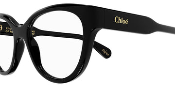 Chloé® CH0193O CHO CH0193O 001 53 - Black Eyeglasses