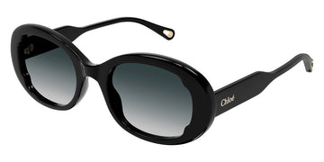 Chloé® CH0197S CHO CH0197S 001 53 - Black Sunglasses