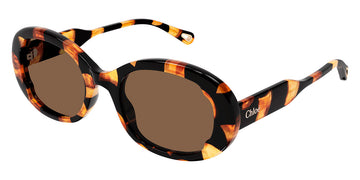 Chloé® CH0197S CHO CH0197S 003 53 - Havana Sunglasses