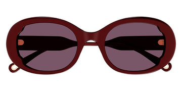 Chloé® CH0197S CHO CH0197S 004 53 - Burgundy Sunglasses