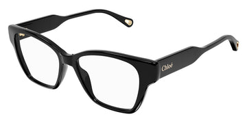 Chloé® CH0200O CHO CH0200O 001 51 - Black Eyeglasses