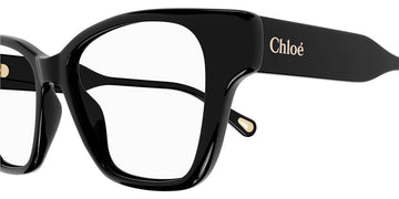 Chloé® CH0200O CHO CH0200O 001 51 - Black Eyeglasses