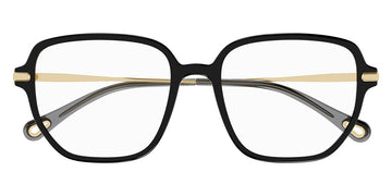 Chloé® CH0218OA CHO CH0218OA 001 55 - Black/Gold Eyeglasses