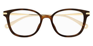 Chloé® CH0219OA CHO CH0219OA 002 53 - Havana/Gold Eyeglasses