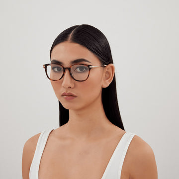 Chloé® CH0219OA CHO CH0219OA 002 53 - Havana/Gold Eyeglasses