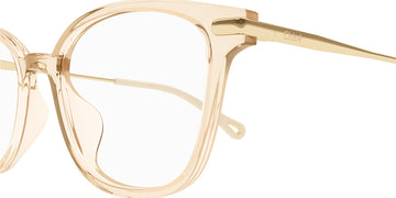 Chloé® CH0219OA CHO CH0219OA 004 53 - Yellow/Gold Eyeglasses