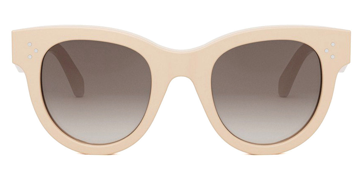 Celine® CL4003IN CLN CL4003IN 24f 48 - White / Other / Lenses Gradient Brown Organic Sunglasses