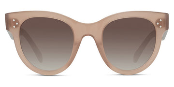 Celine® CL4003IN CLN CL4003IN 45F 48 - Shiny Opaline Pink / Gradient Brown Sunglasses