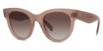 Celine® CL4003IN CLN CL4003IN 45F 48 - Shiny Opaline Pink / Gradient Brown Sunglasses