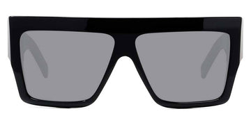 Celine® CL40092I CLN CL40092I 01A 60 - Shiny Black / Smoke Sunglasses