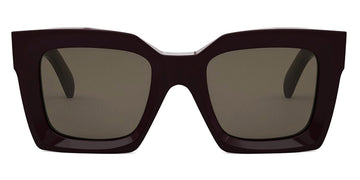 Celine® CL40130I CLN CL40130I 69E 51 - 69E Shiny Bordeaux / Brown Sunglasses