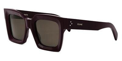 Celine® CL40130I CLN CL40130I 69E 51 - 69E Shiny Bordeaux / Brown Sunglasses