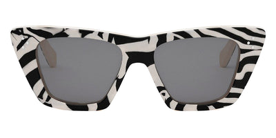 Celine® CL40187I CLN CL40187I 99E 51 - 99E Black/White Animal / Brown Sunglasses