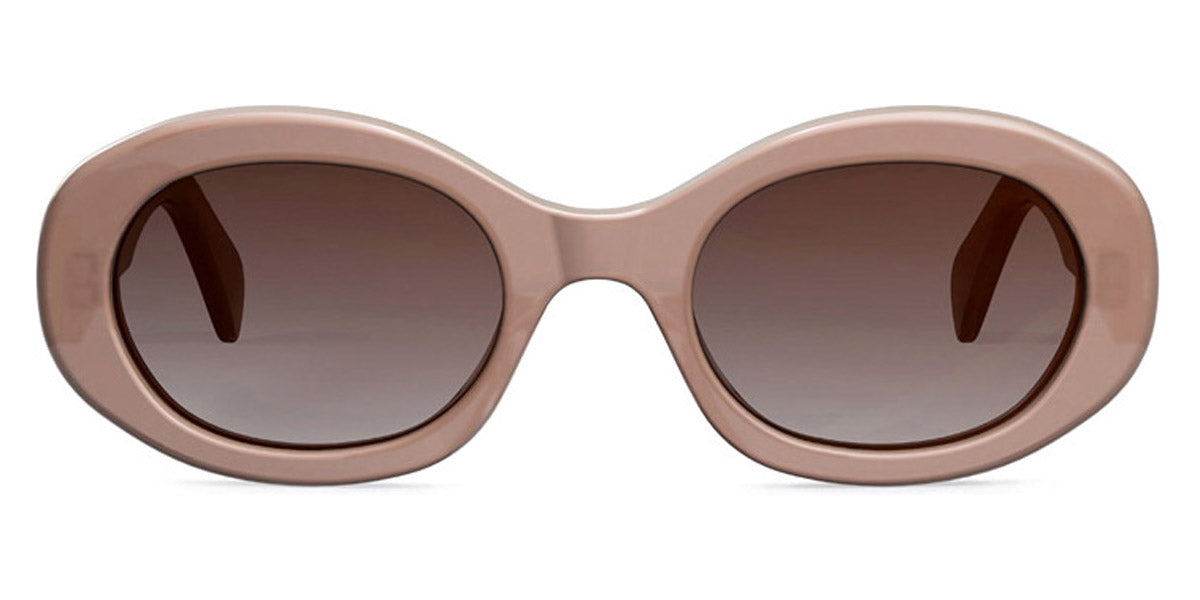 Celine® CL40194U CLN CL40194U 45F 52 - 45F Light Brown / Brown Sunglasses