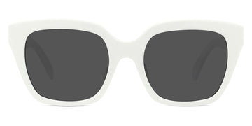 Celine® CL40198F CLN CL40198F 25A 56 - Shiny Ivory / Smoke Sunglasses