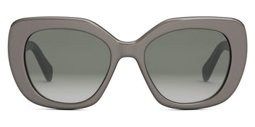 Celine® CL40226U CLN CL40226U 20B 55 - Shiny Taupe / Warm Grey Sunglasses