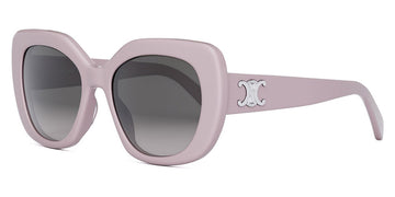 Celine® CL40226U CLN CL40226U 72F 55 - Shiny Pink / Brown Sunglasses