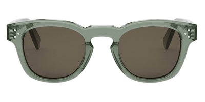 Celine® CL40233I CLN CL40233I 96E 49 - 96E Shiny Green / Brown Sunglasses