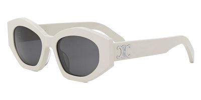 Celine® CL40238U CLN CL40238U 25a 55 - Shiny Ivory Sunglasses