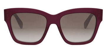 Celine® CL40253I CLN CL40253I 69F 55 - 69F Shiny Bordeaux / Gradient Brown Sunglasses