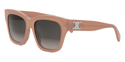 Celine® CL40253I CLN CL40253I 72F 55 - 72F Shiny Light Pink / Gradient Brown Sunglasses