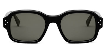 Celine® CL40266U CLN CL40266U 01A 53 - Shiny Black / Smoke Sunglasses