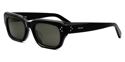 Celine® CL40267U CLN CL40267U 01A 54 - Shiny Black / Smoke Sunglasses