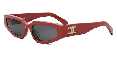 Celine® CL40269U CLN CL40269U 66A 54 - Shiny Red / Smoke Sunglasses